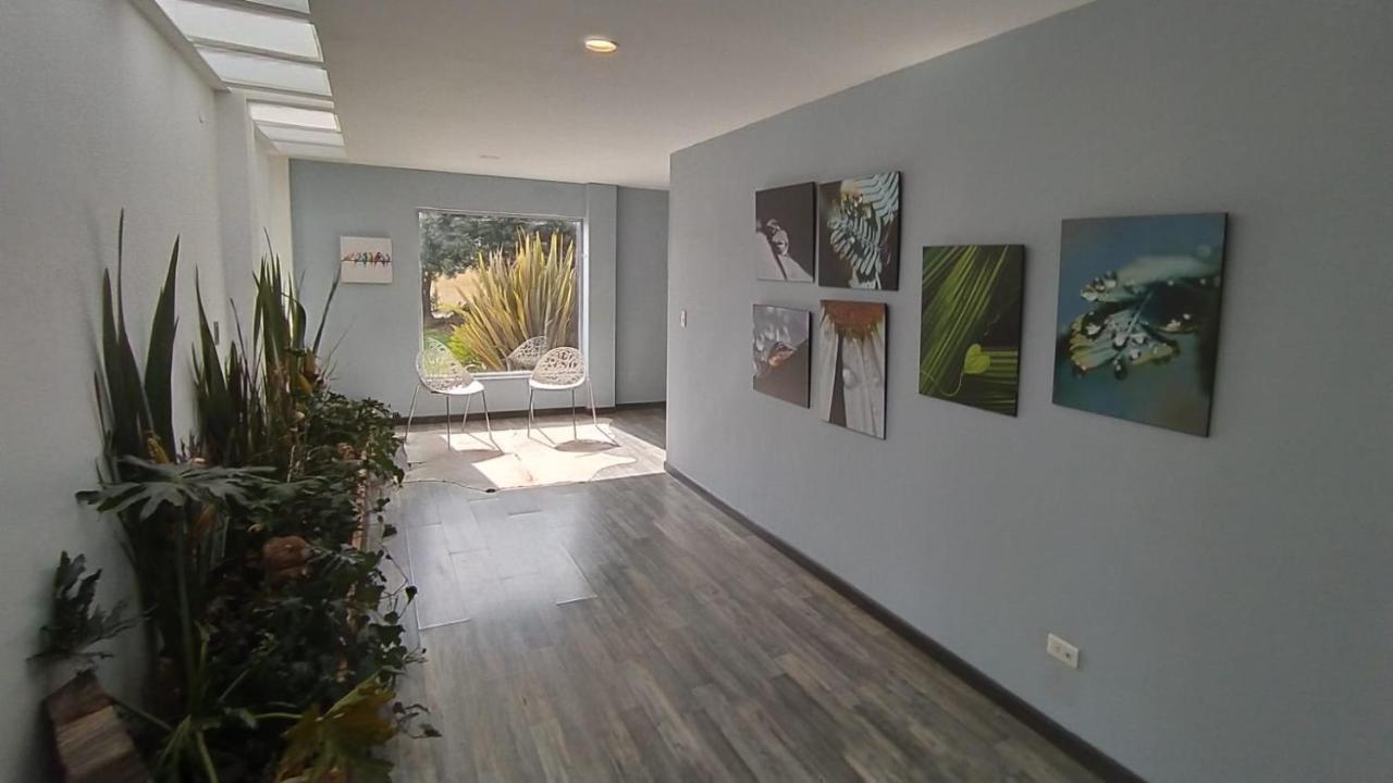 Вилла Amonita Casa Campestre, Via Tunja Paipa Экстерьер фото