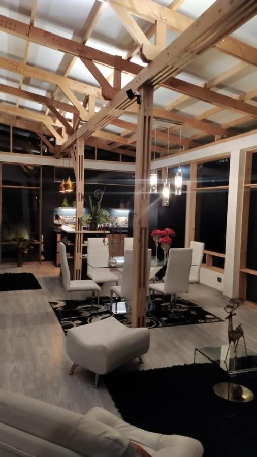 Вилла Amonita Casa Campestre, Via Tunja Paipa Экстерьер фото