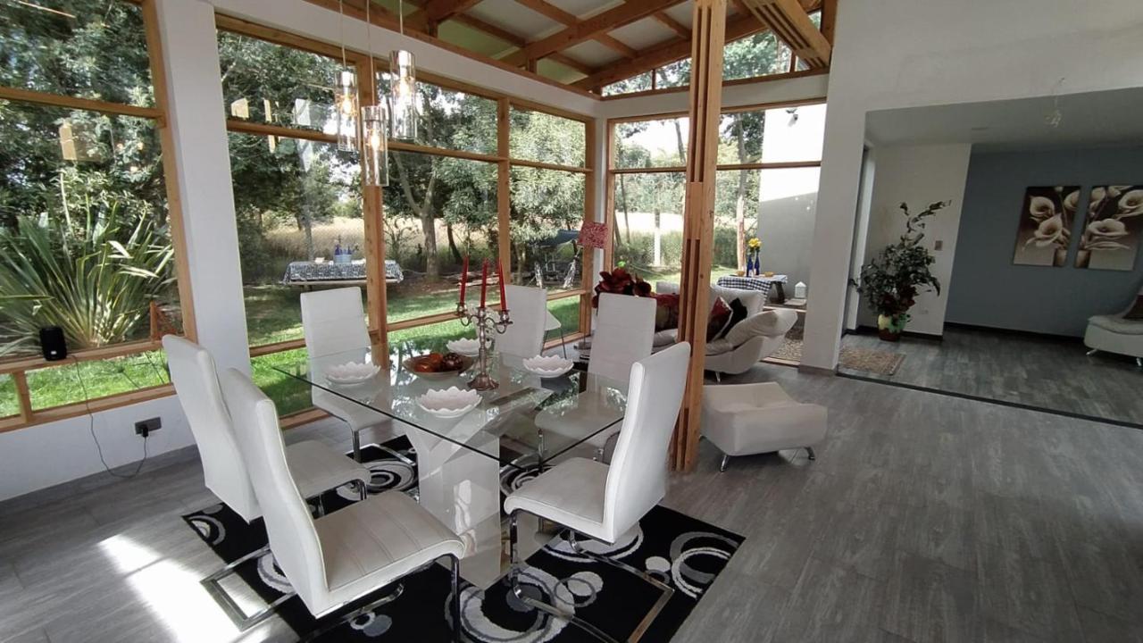 Вилла Amonita Casa Campestre, Via Tunja Paipa Экстерьер фото