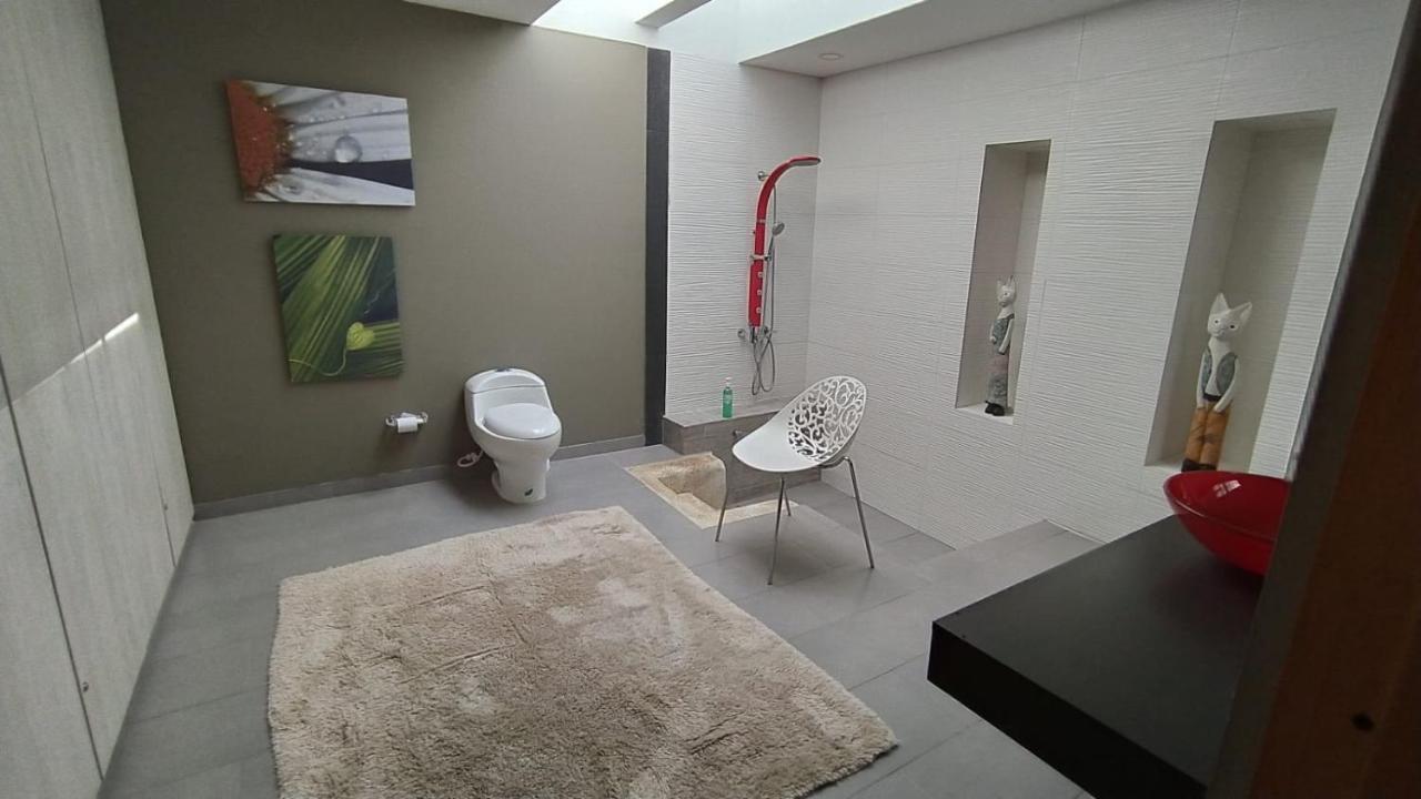 Вилла Amonita Casa Campestre, Via Tunja Paipa Экстерьер фото