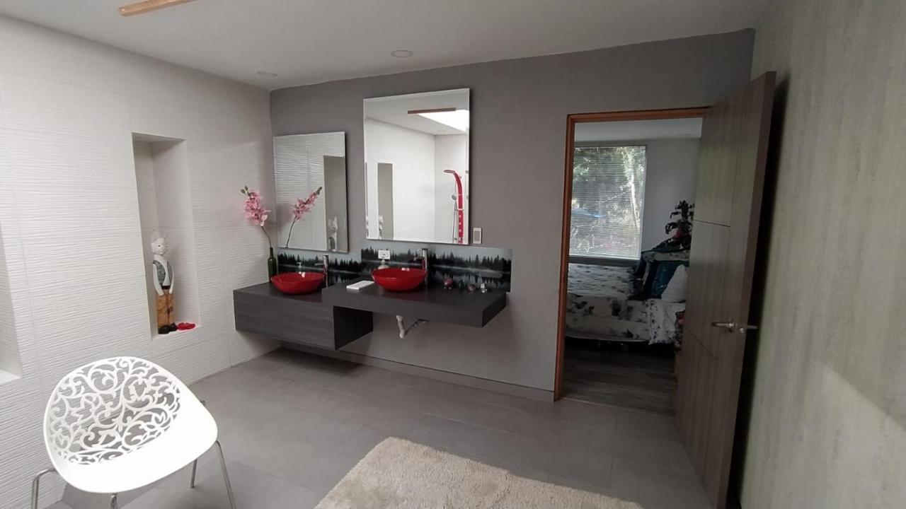 Вилла Amonita Casa Campestre, Via Tunja Paipa Экстерьер фото
